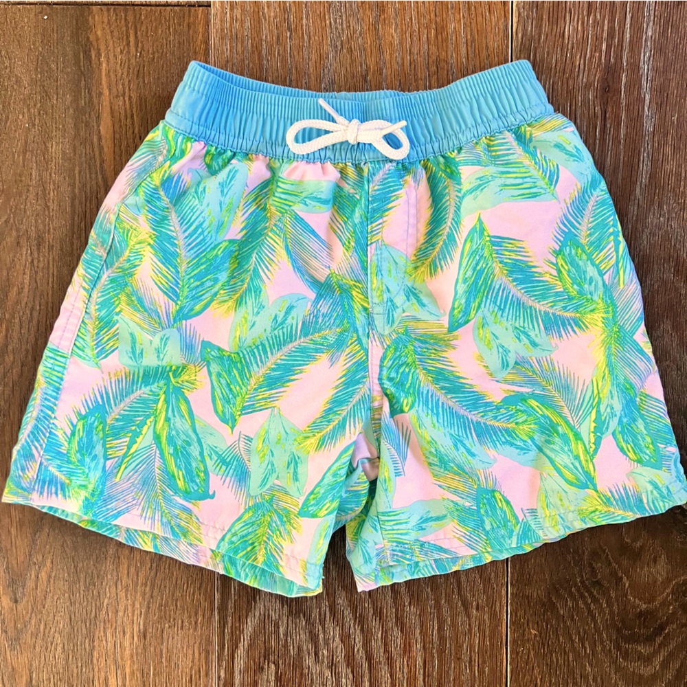 3/$15⭐️ Floatimini Tropical Print Swim Trunks Toddler Size 4T